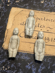1.9" - 2.1" Antique German Frozen Charlotte's - A17