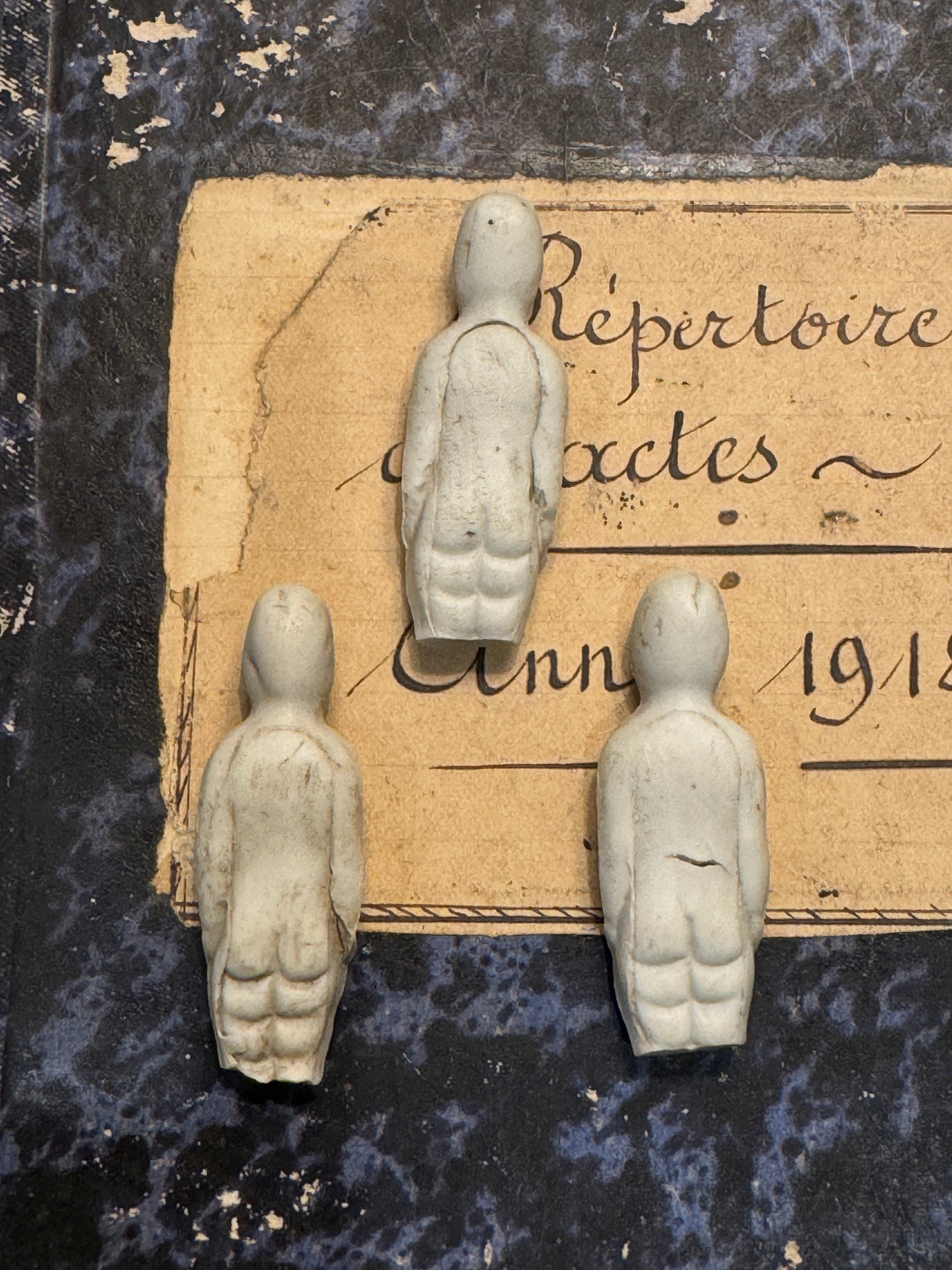 1.9" - 2.1" Antique German Frozen Charlotte's - A17