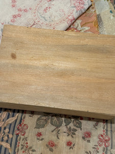 Vintage French Wooden Box