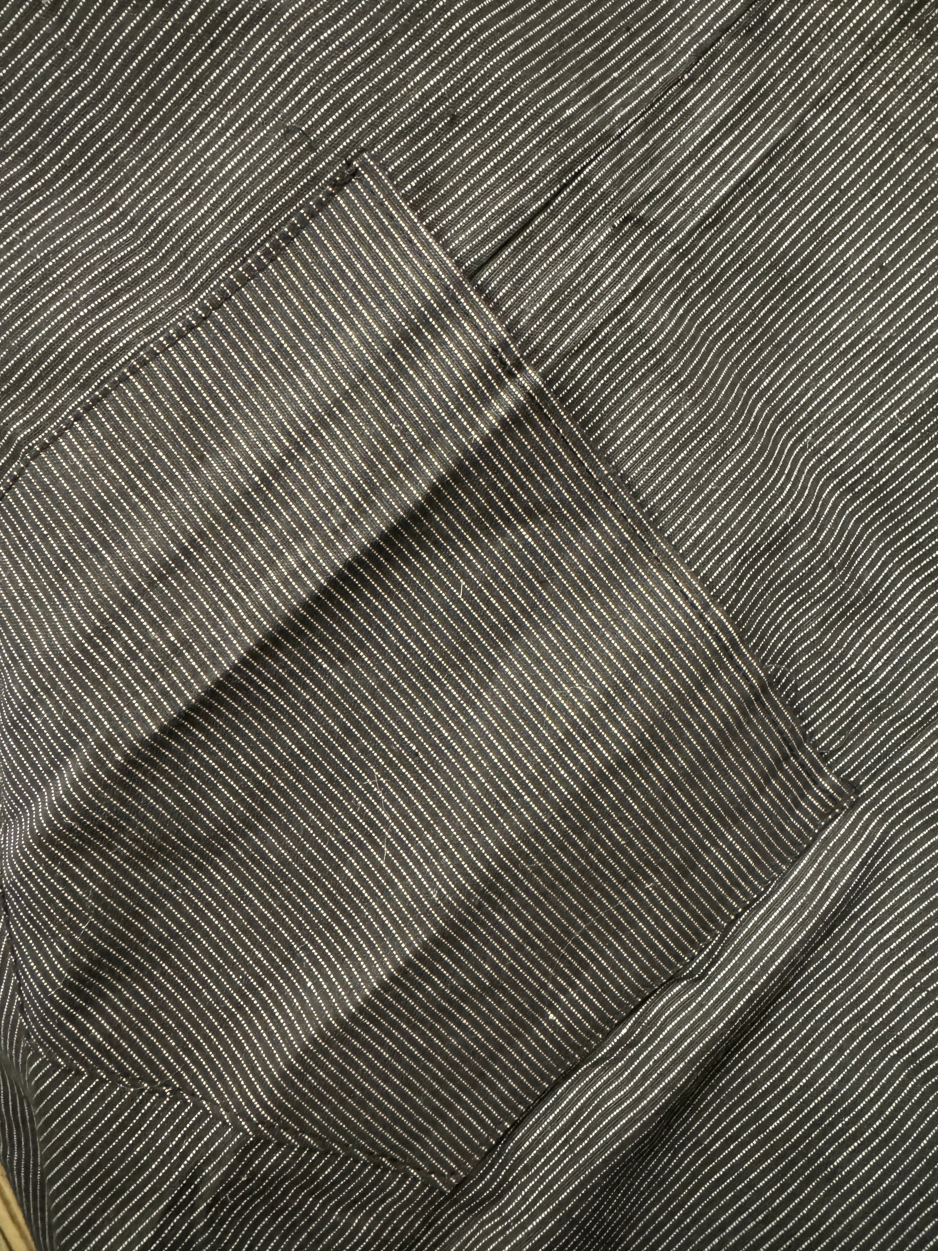 Beautiful 1800's Striped French Waist Apron - Like NEW