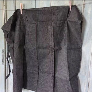 Beautiful 1800's Striped French Waist Apron - Like NEW