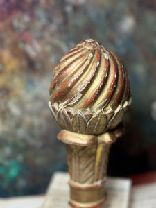 1800's French Gilt Wood Fragment