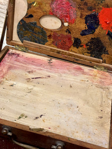 1800s French Paint Box