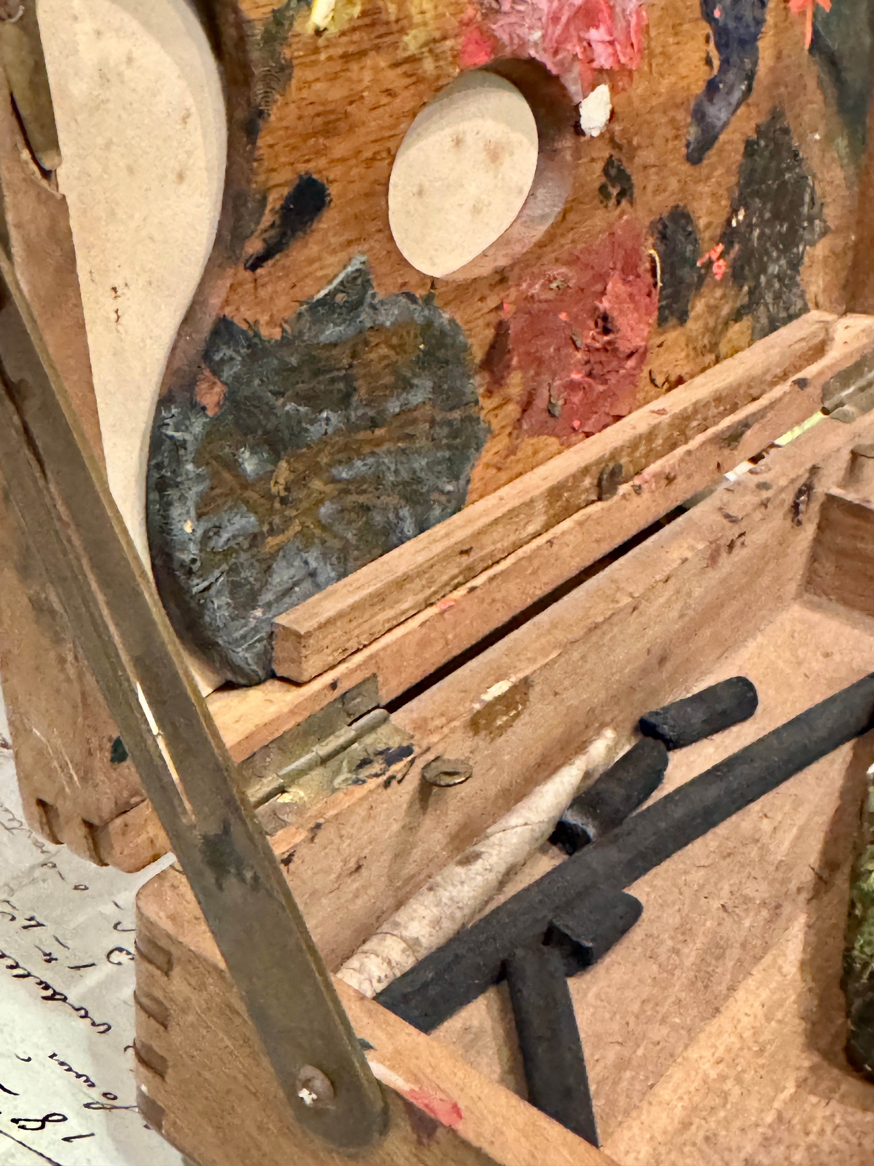 1800s French Paint Box