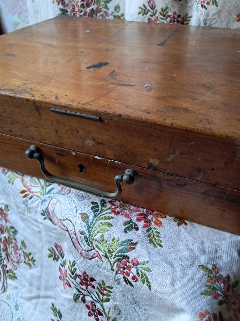 Antique French  Paint Box