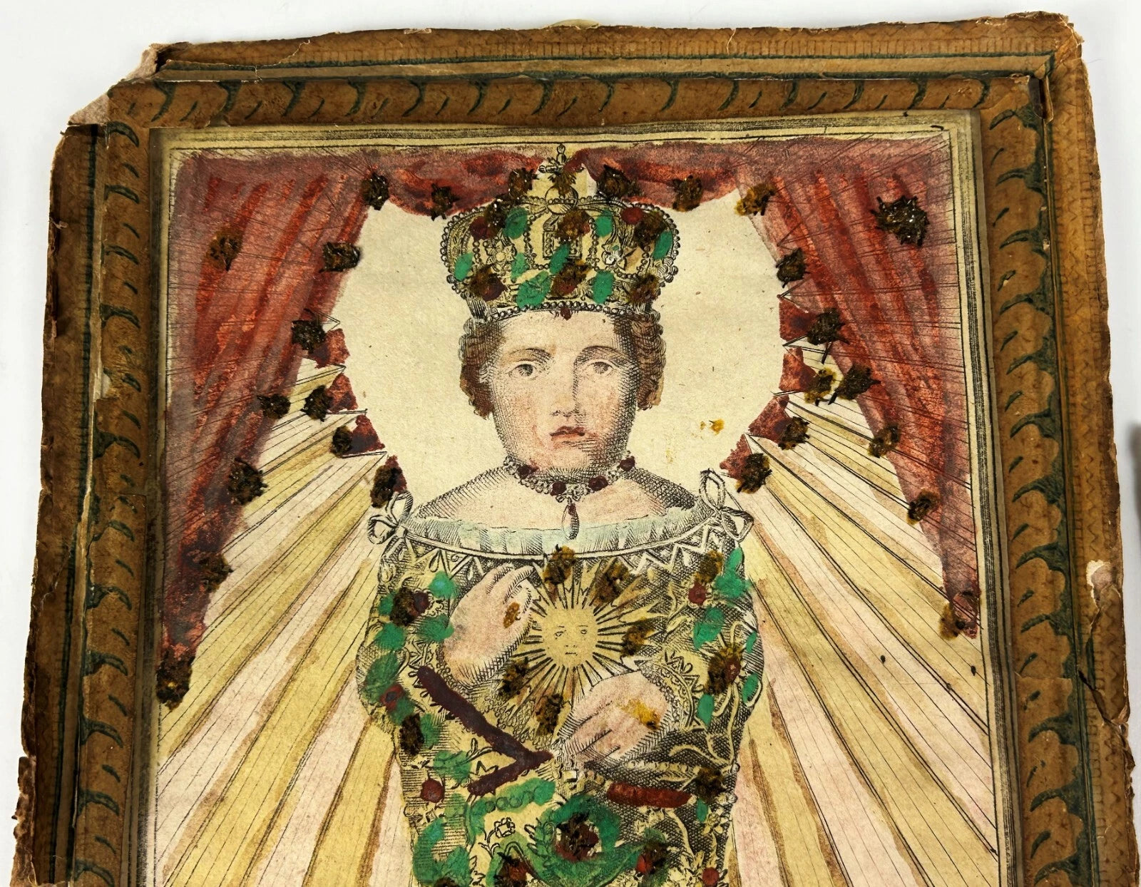 RESERVED - RARE Antique Relic of S. BAMBINO DI ARACELI