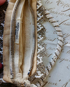 Beautiful Vintage Glass Beaded Purse