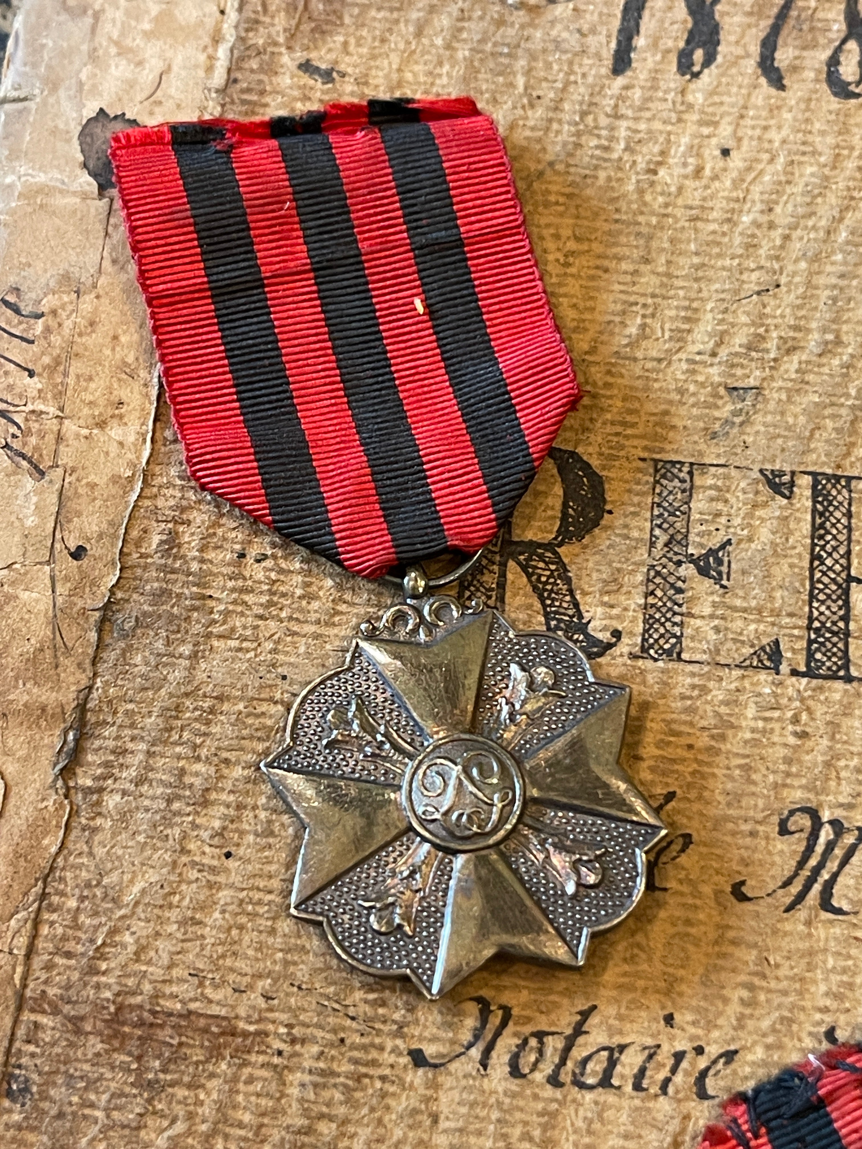 Vintage Belgian Military Civil Medals