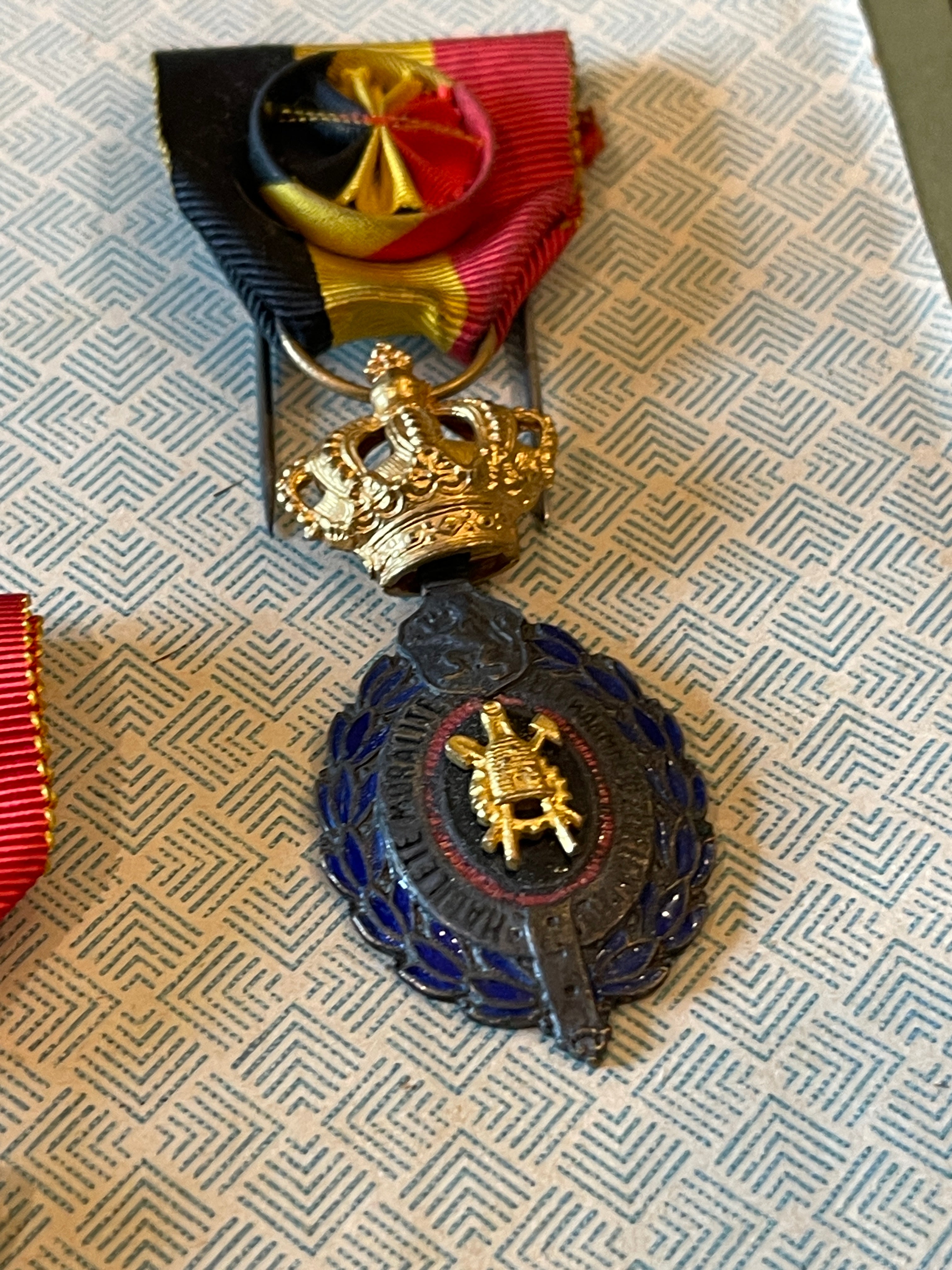 Vintage Medals from Belgium
