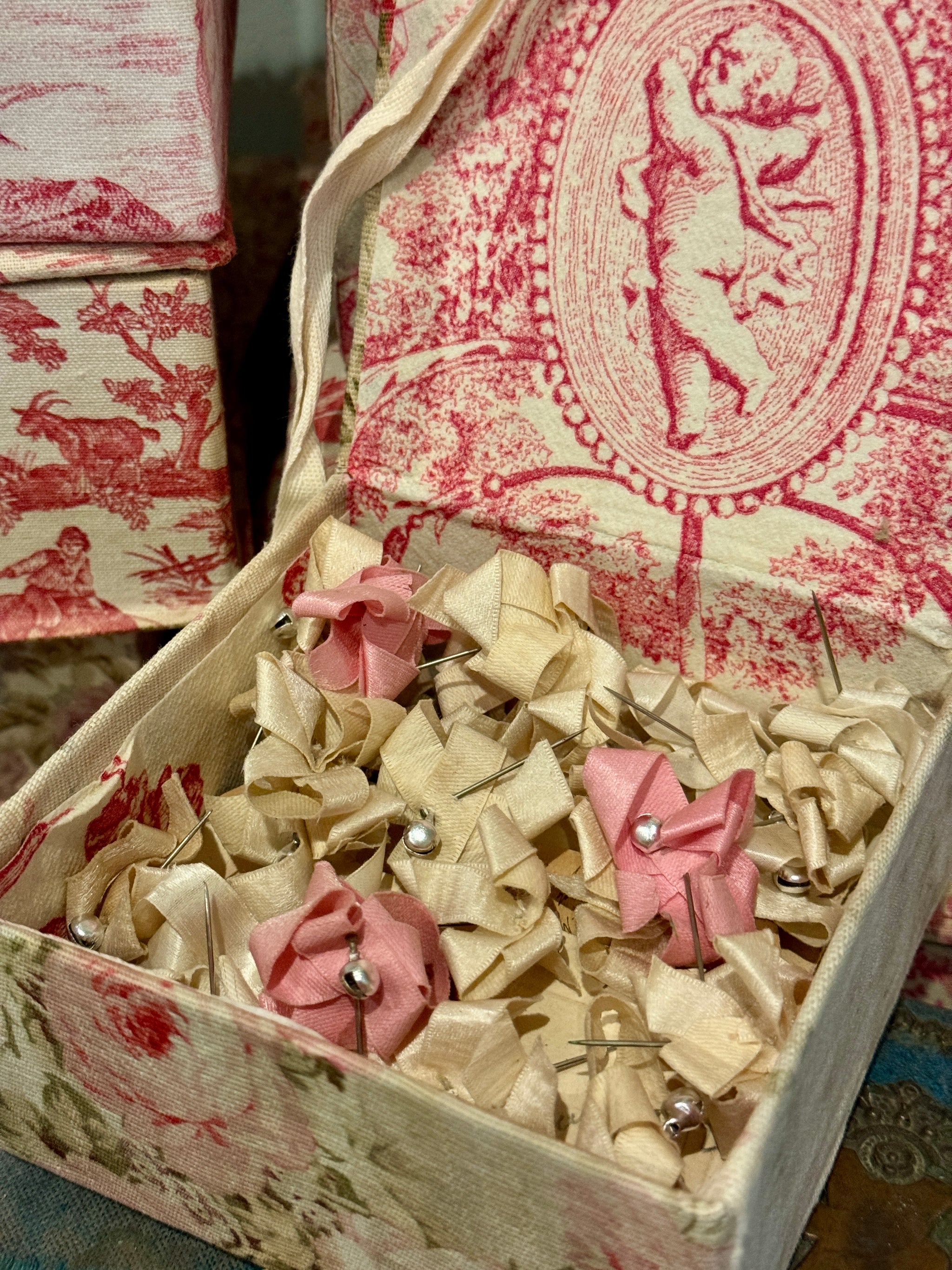 Antique French Ribbons and Silver Bells - Set/6 – Monahan Papers