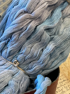 Beautiful Antique French Thread - Robins Egg Blue