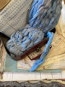 Beautiful Antique French Thread - Robins Egg Blue