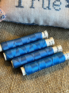 Haberdashery collection of Blue  Simili Wallaert Freres Threads