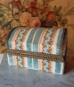 Vintage French Dome-Top Boudoir Box