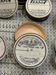 Antique French Apothecary Boxes - ASST.