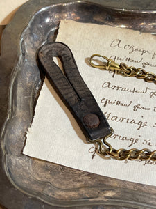 Vintage Gentleman's Brass Albert Chain