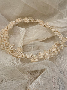 Large Tulle Wedding Veil with Velvet Flowers