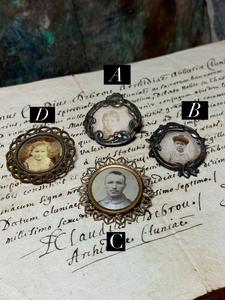 Lovely Victorian Portrait Brooches