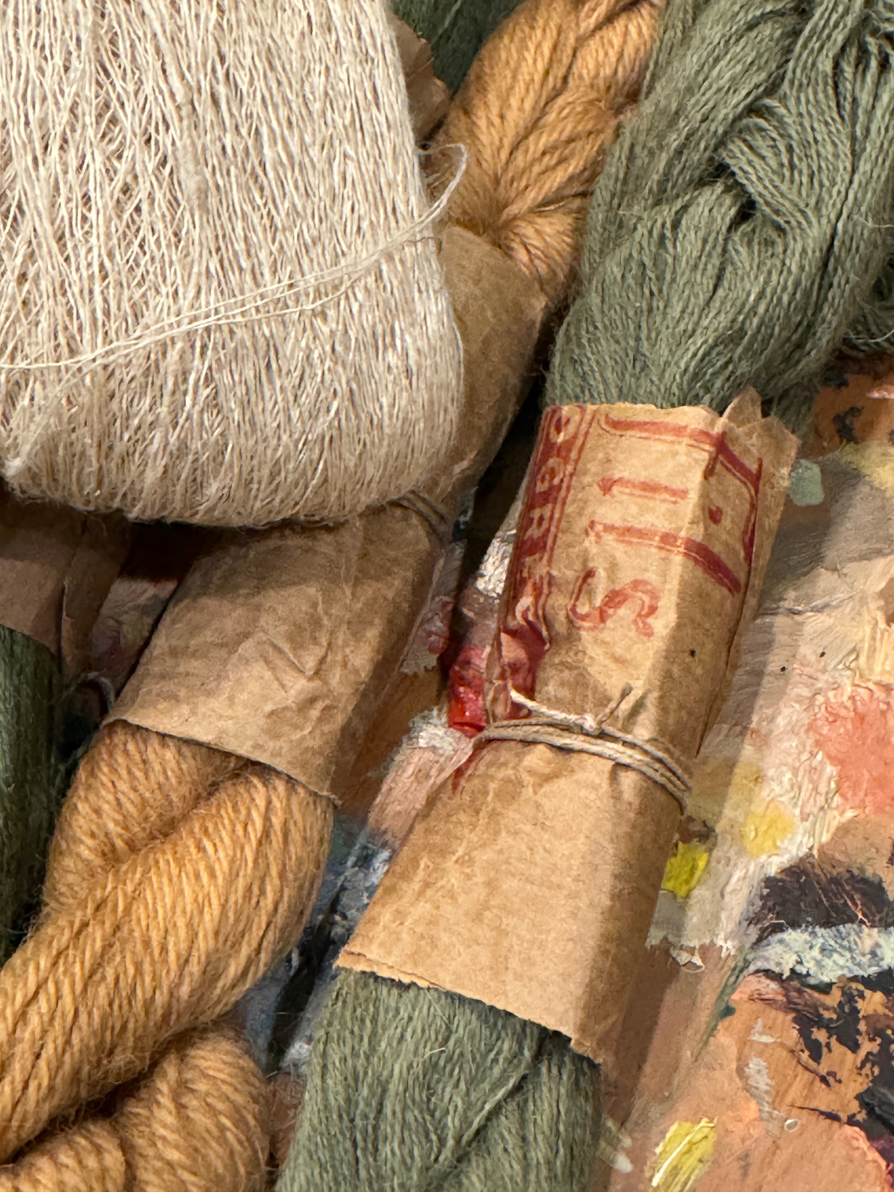 Antique French Thread Bundle - B3