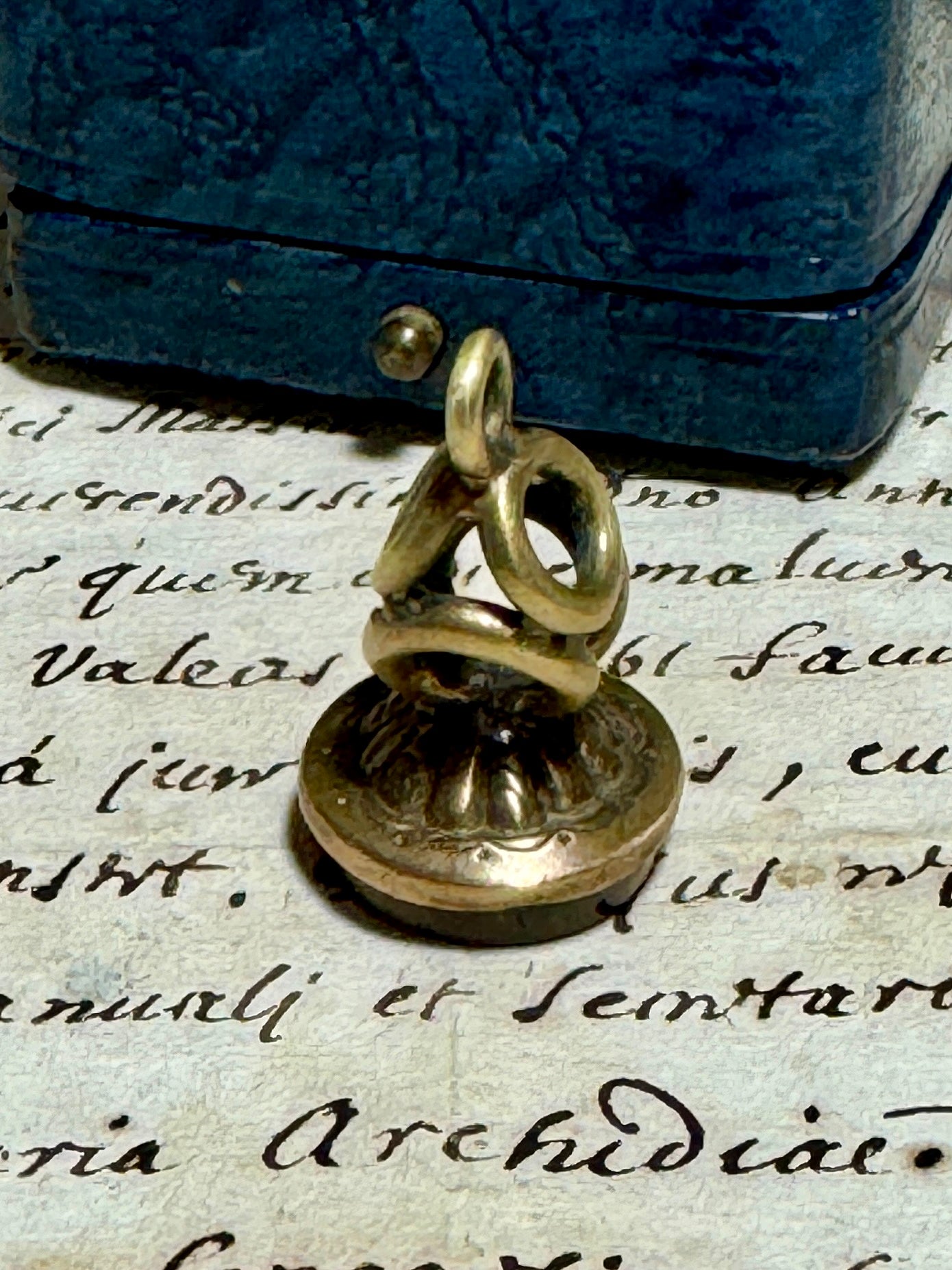 Antique Victorian Rolled Gold FOB SEAL/ PENDANT