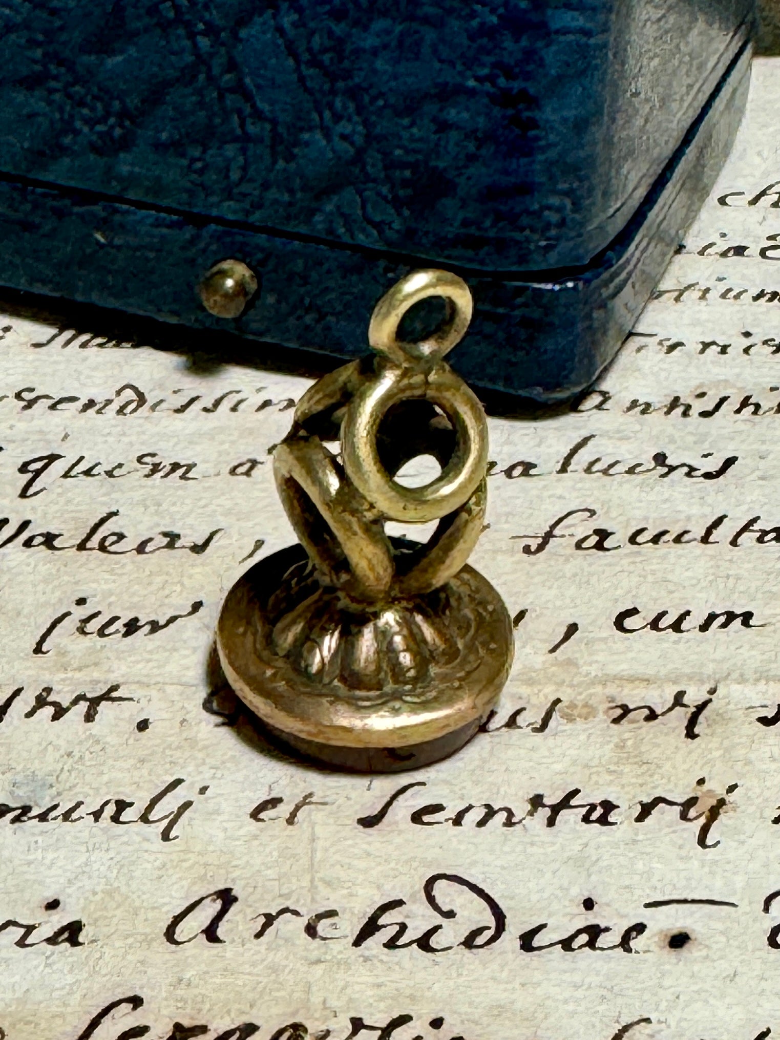 Antique Victorian Rolled Gold FOB SEAL/ PENDANT