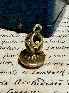Antique Victorian Rolled Gold FOB SEAL/ PENDANT