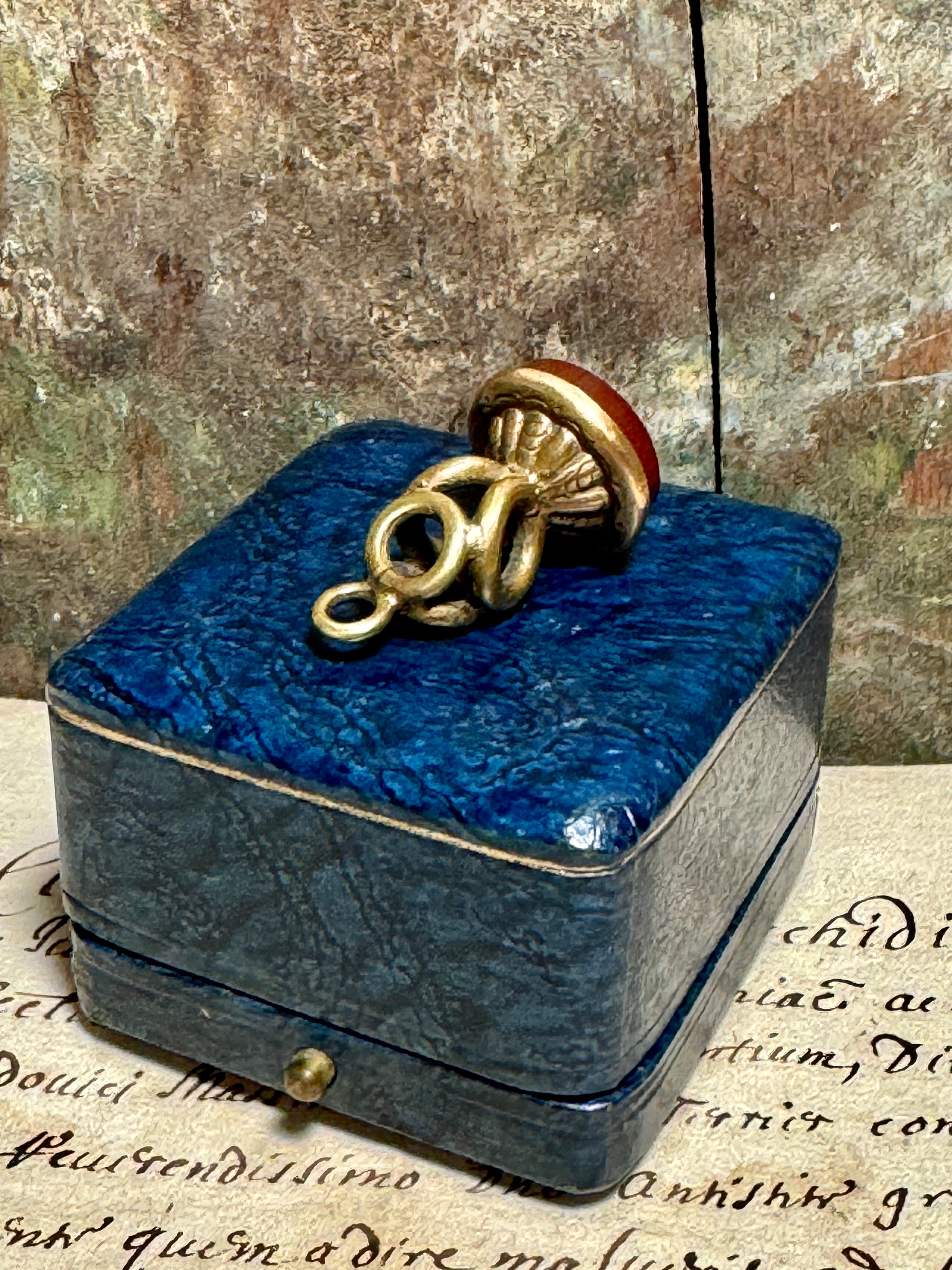 Antique Victorian Rolled Gold FOB SEAL/ PENDANT