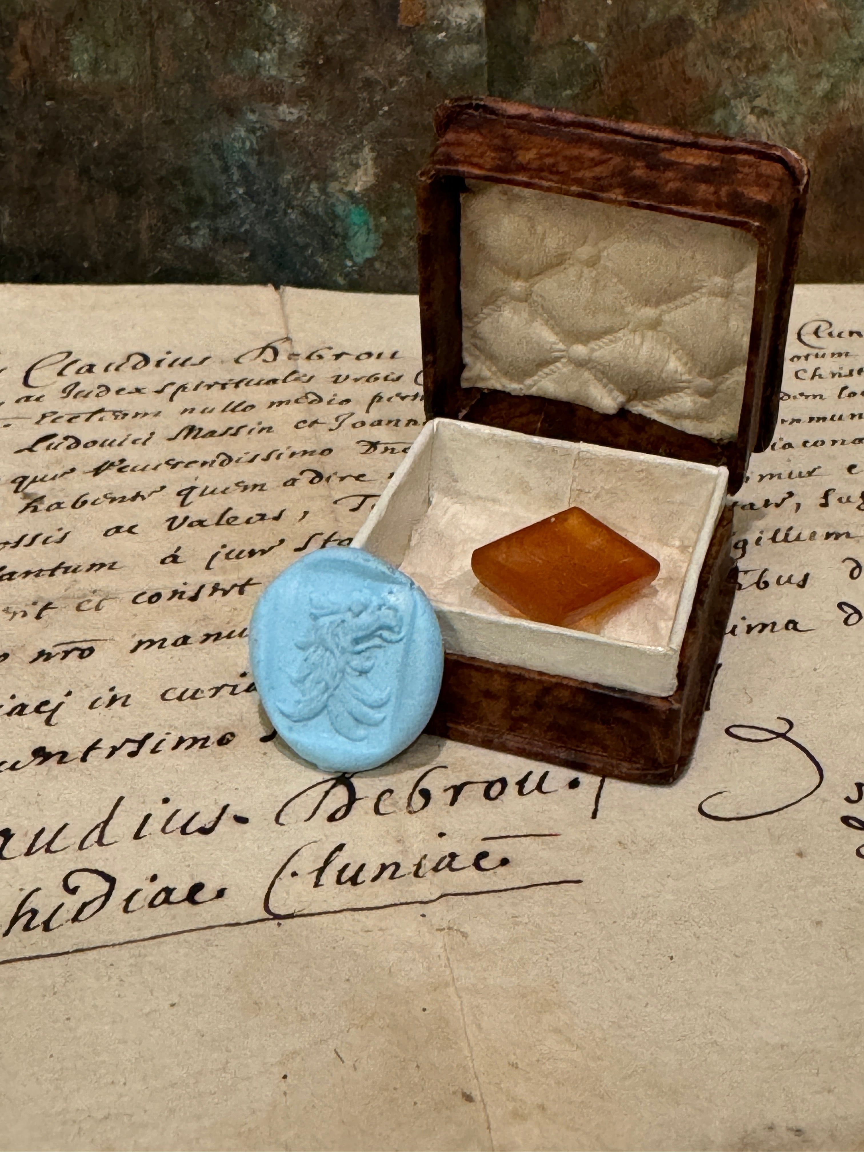 Carnelian Signet Intaglio Seal