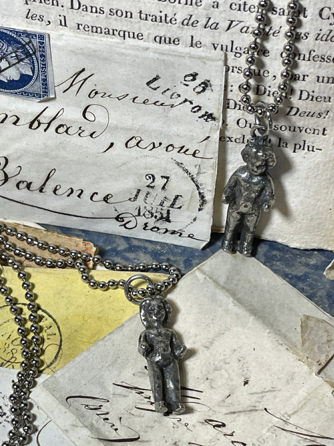 MP EXCLUSIVE Pewter Frozen Charlotte's Necklace