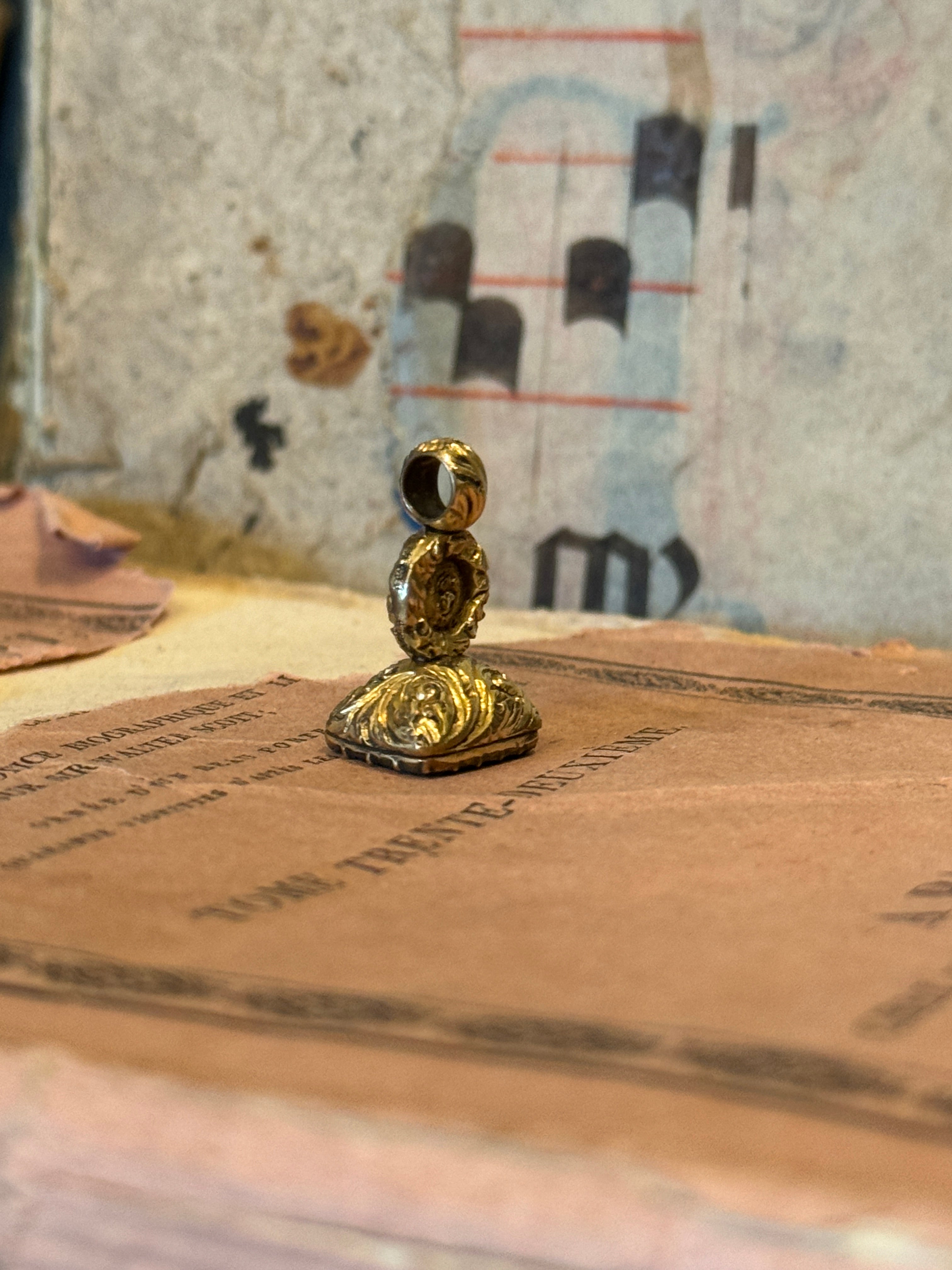 RARE Antique Georgian "Depechez Vous" - "Hurry Up"
