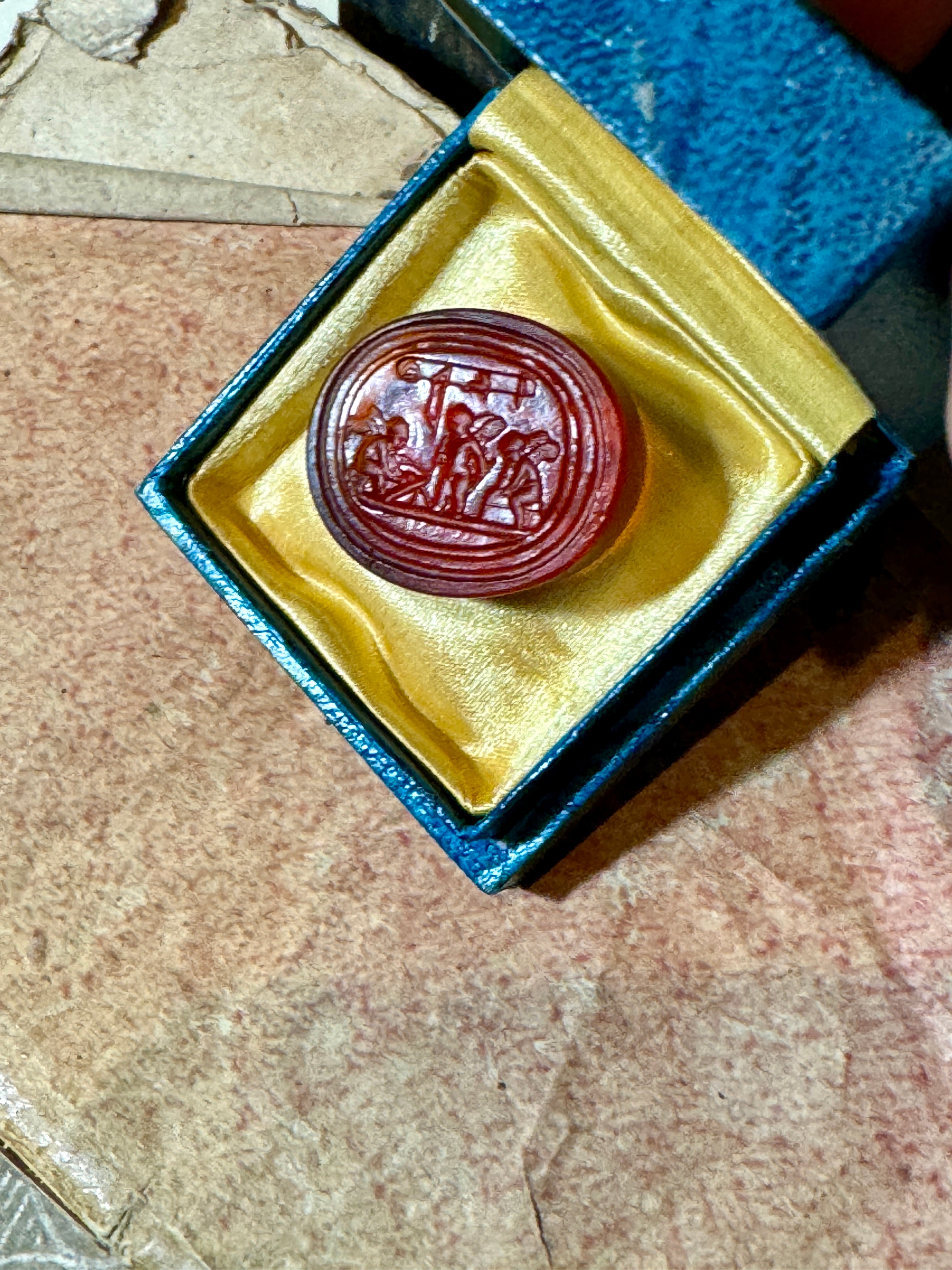 Cherub Glass Seal
