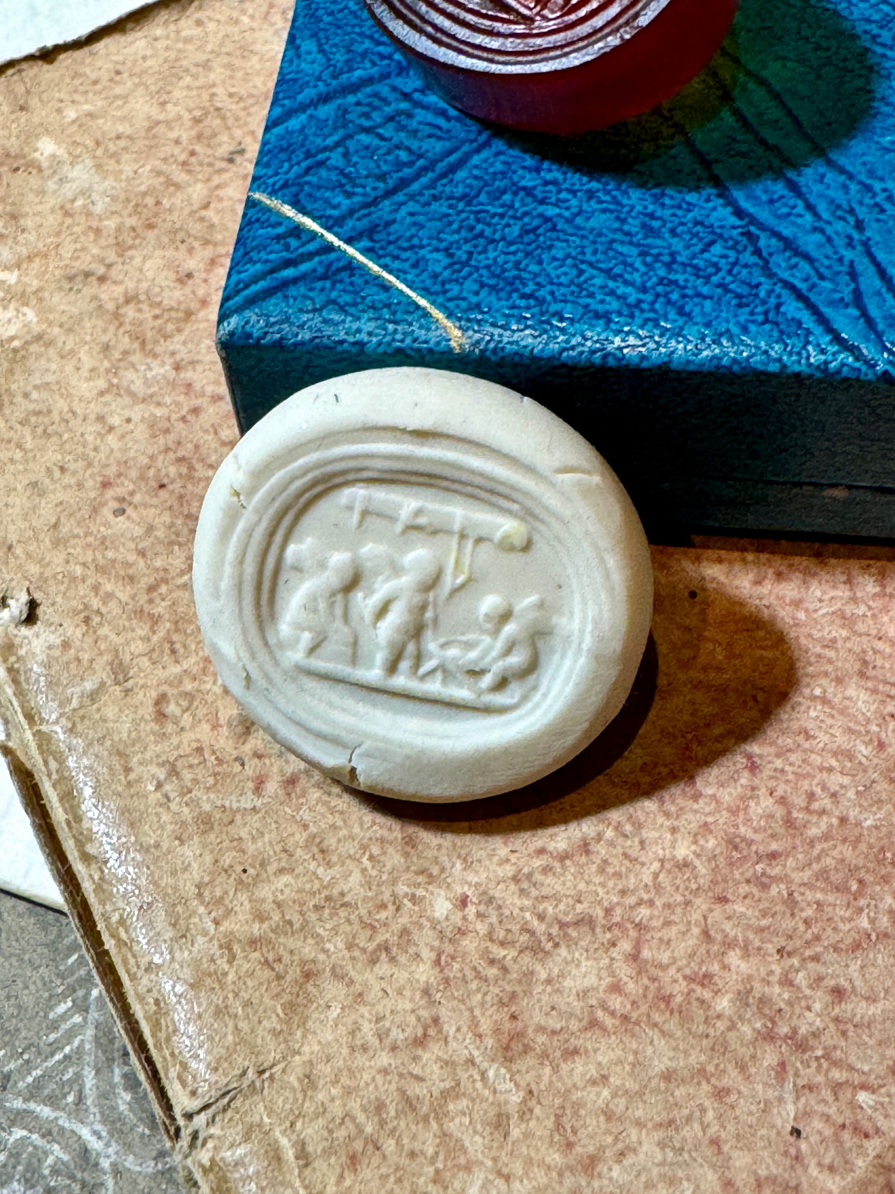 Cherub Glass Seal