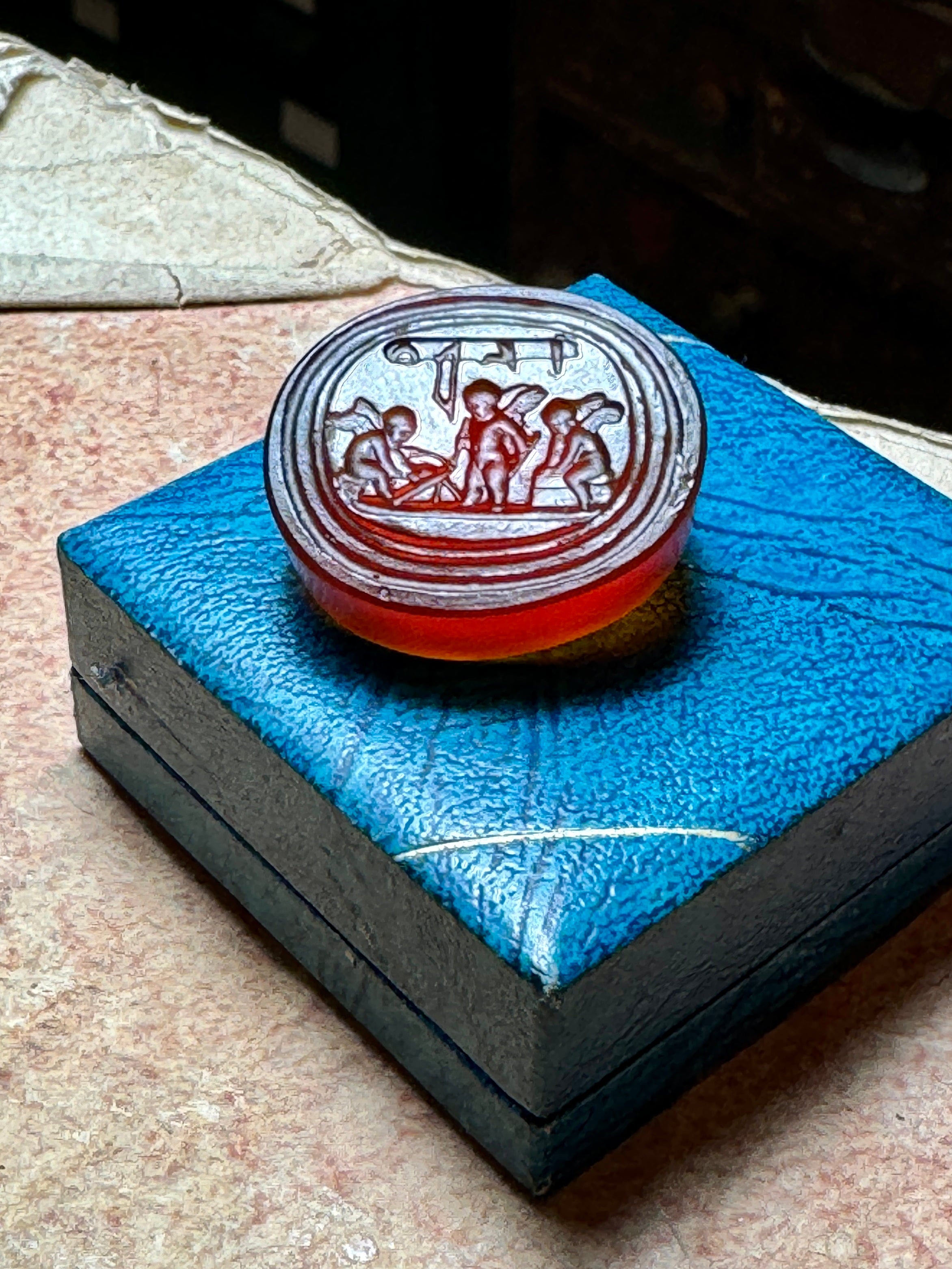 Cherub Glass Seal