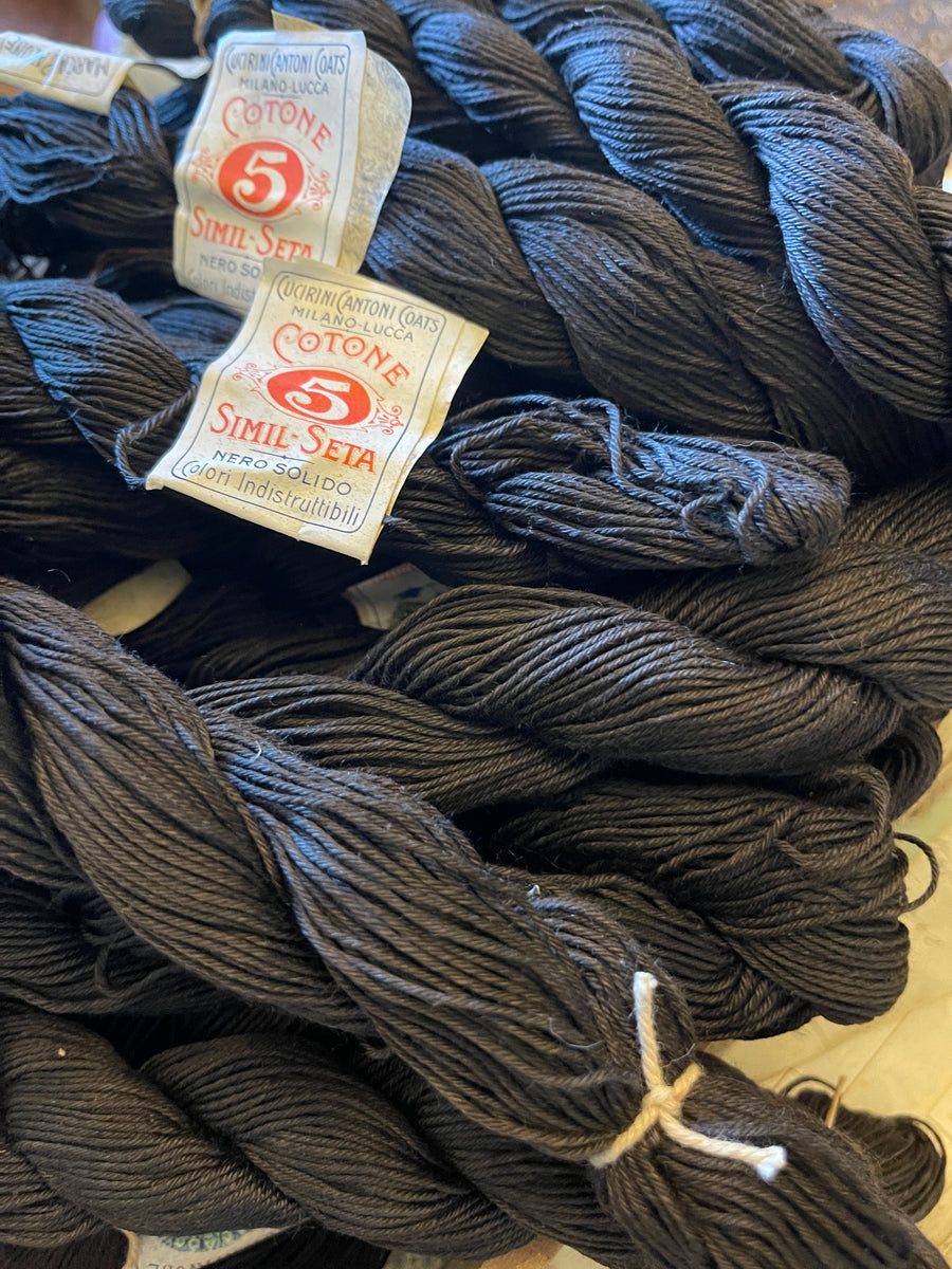 Haberdashery Collection of Antique Italian Cantoni Coats Thread ...