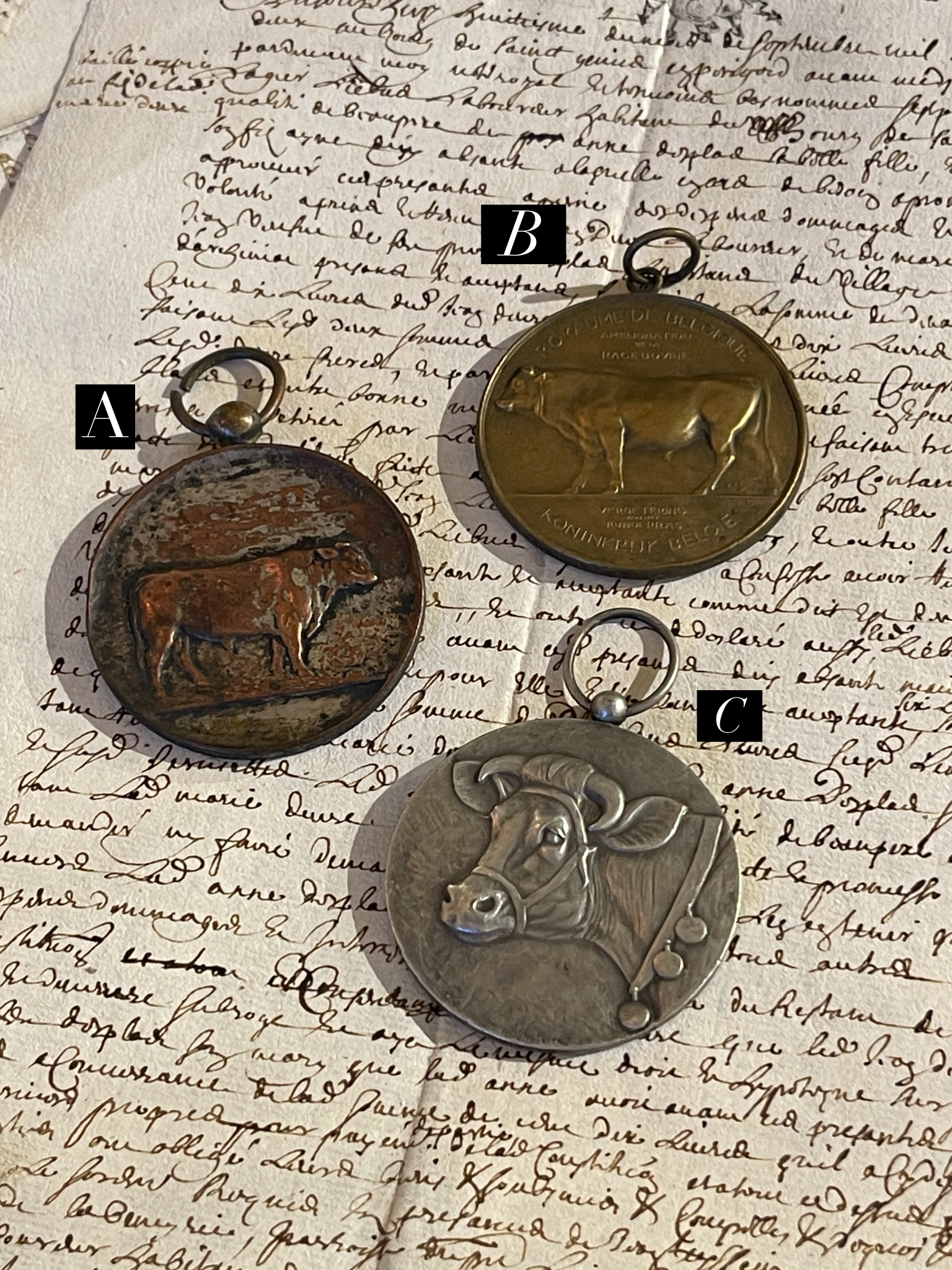 Antique Agricultural Medals
