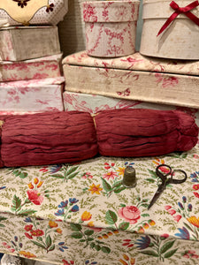 Beautiful Antique French Thread - Cranberry