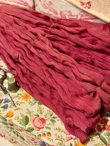 Beautiful Antique French Thread - Cranberry