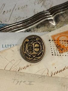 Antique 1800's French Armorial Seal