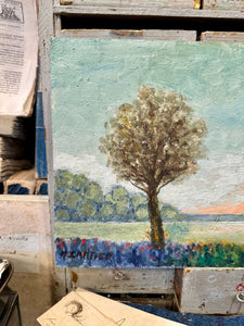 Original French Oil Painting