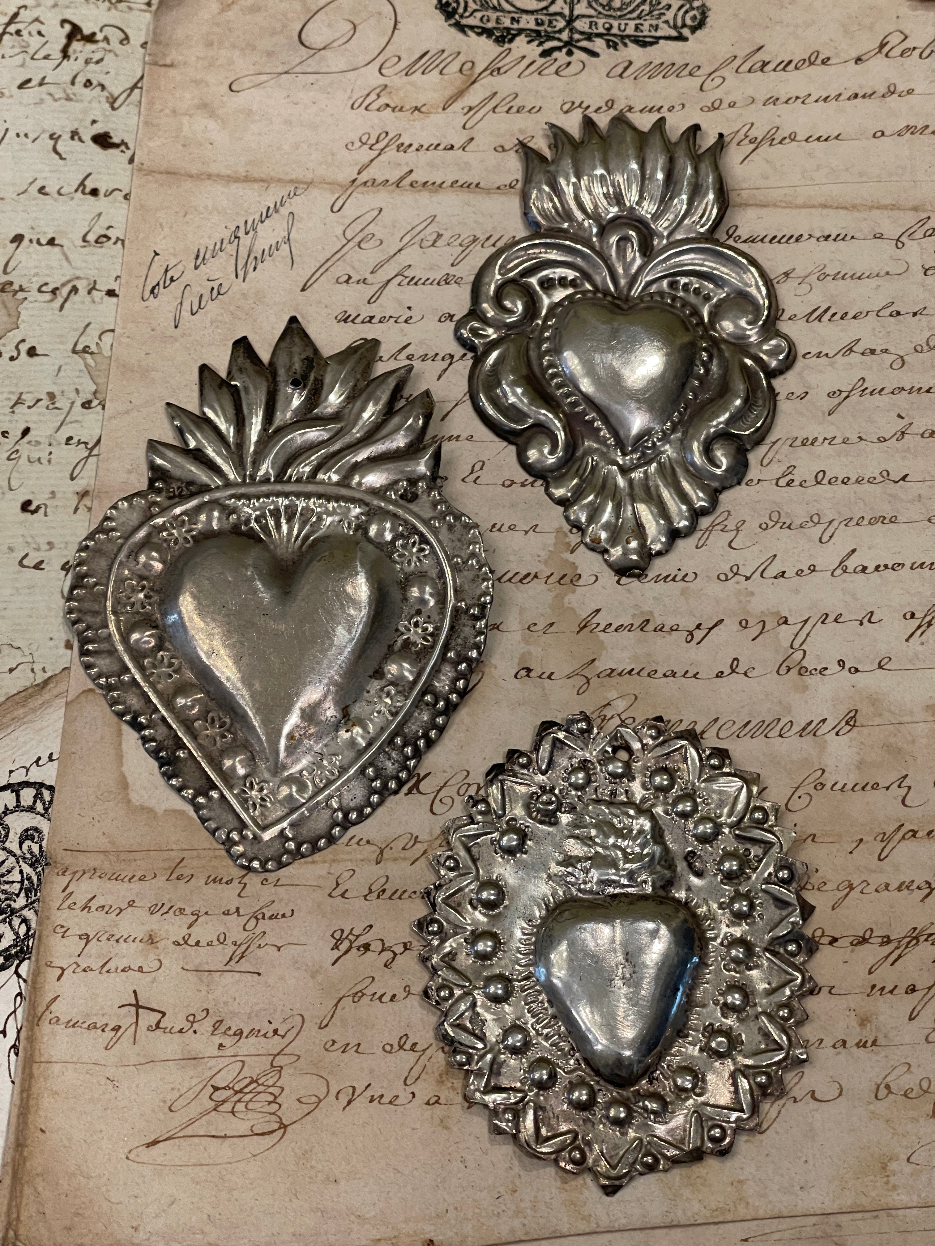 Original Antique Ex Voto's from France and Italy - EXH1