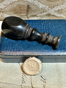 Antique Eagle Crest Seal Stamp Circa 1800s