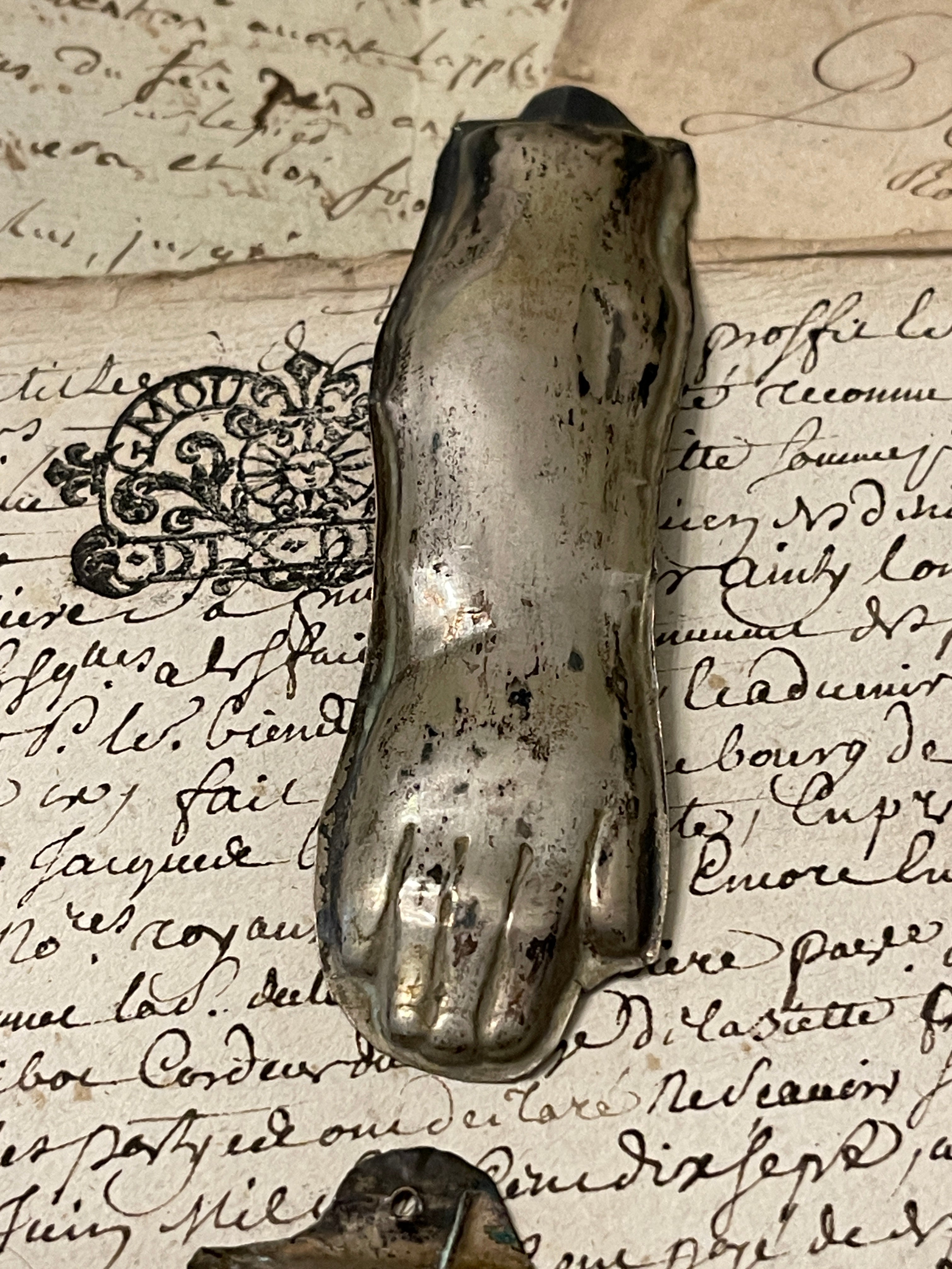 Original Antique Ex Voto's from Italy and France - Arms