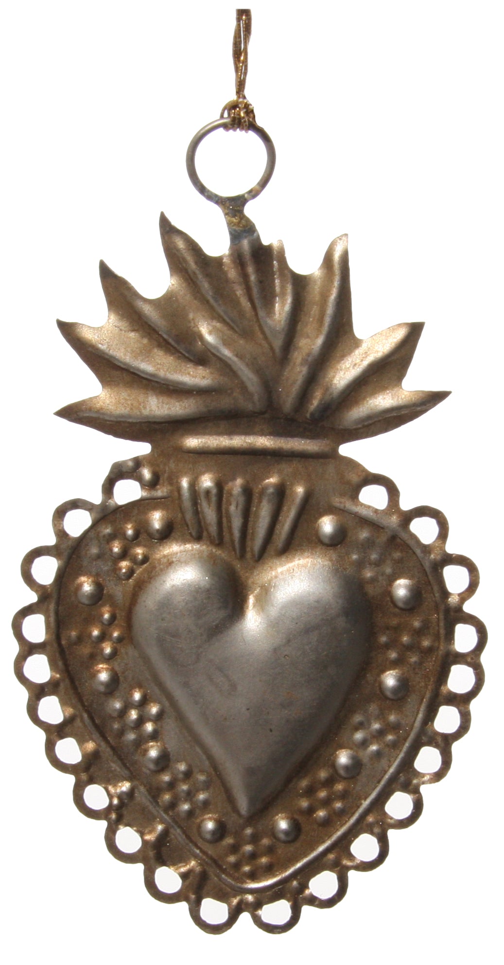 Sacred Heart Ex-Voto Ornament
