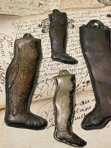 Original Antique Ex Voto's from Italy and France - Legs