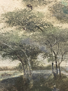 Original Antique French Oil Painting