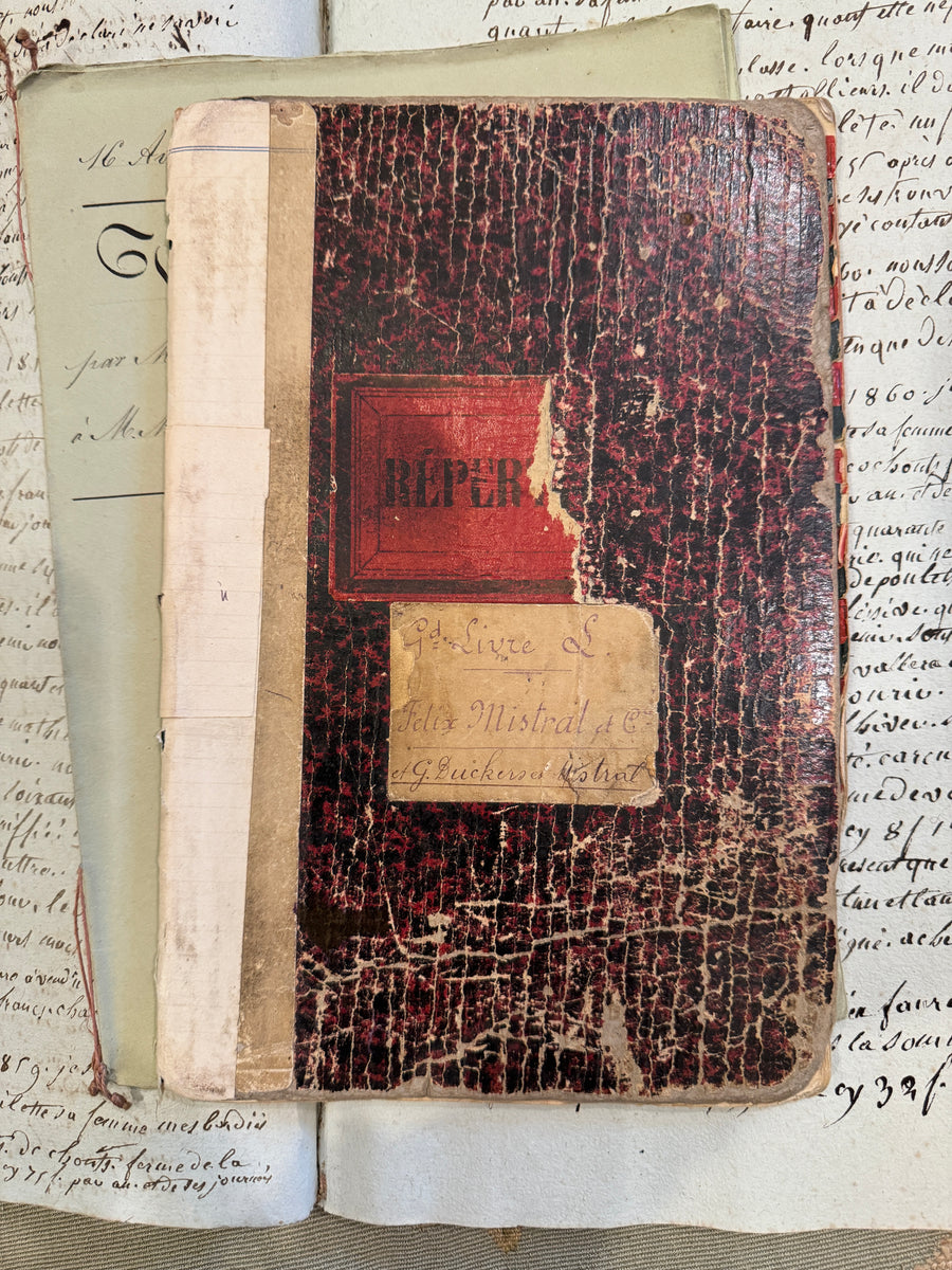 Antique 1800's Repertoire French Notebook – Monahan Papers