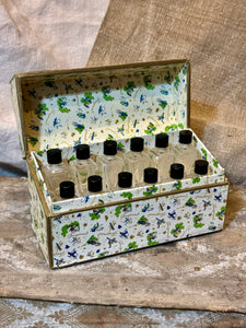 Rare 1930s Fragonard Box Sample Set of Parfum or Perfume