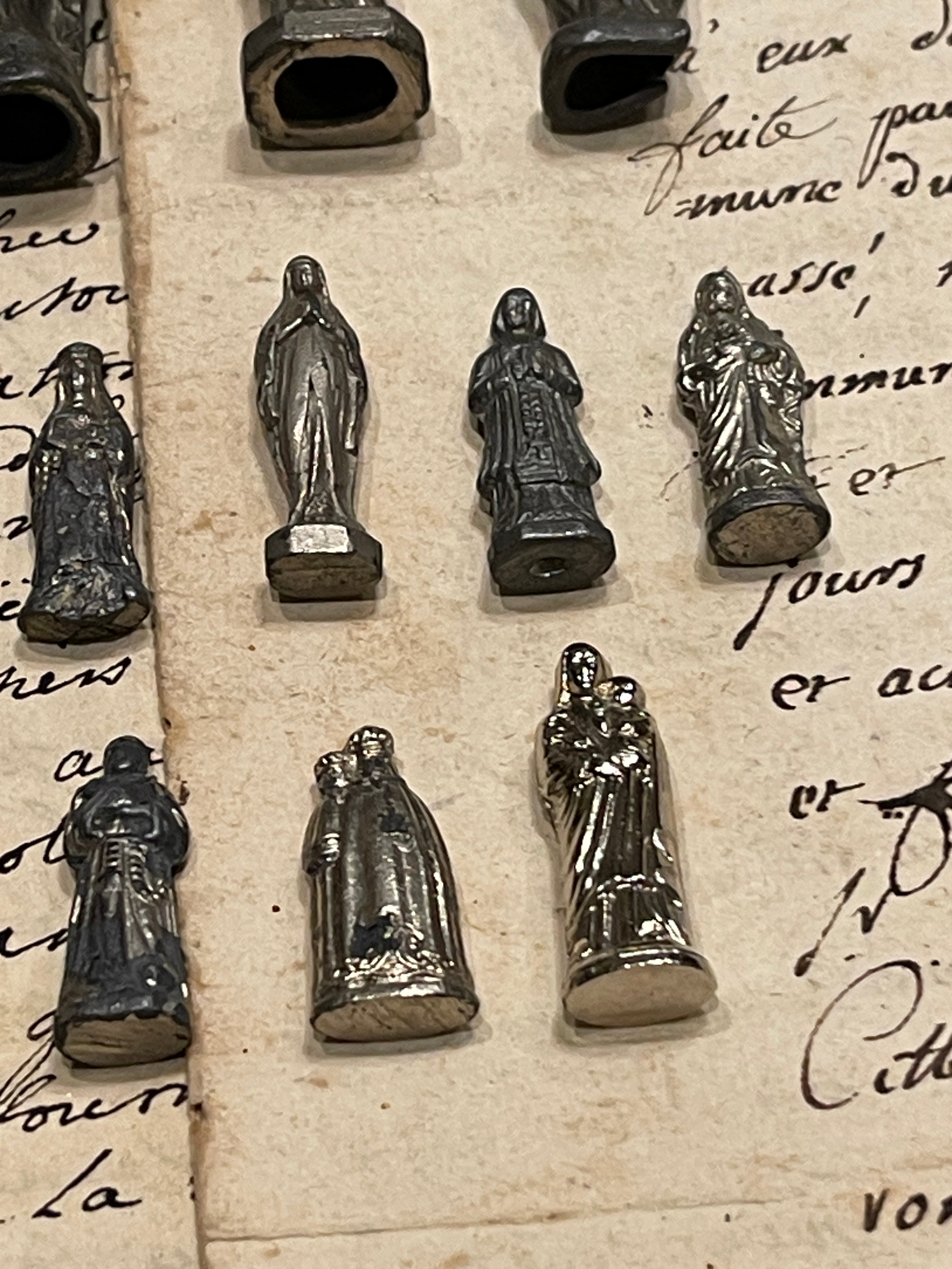 Antique and Vintage French Pocket Shrines