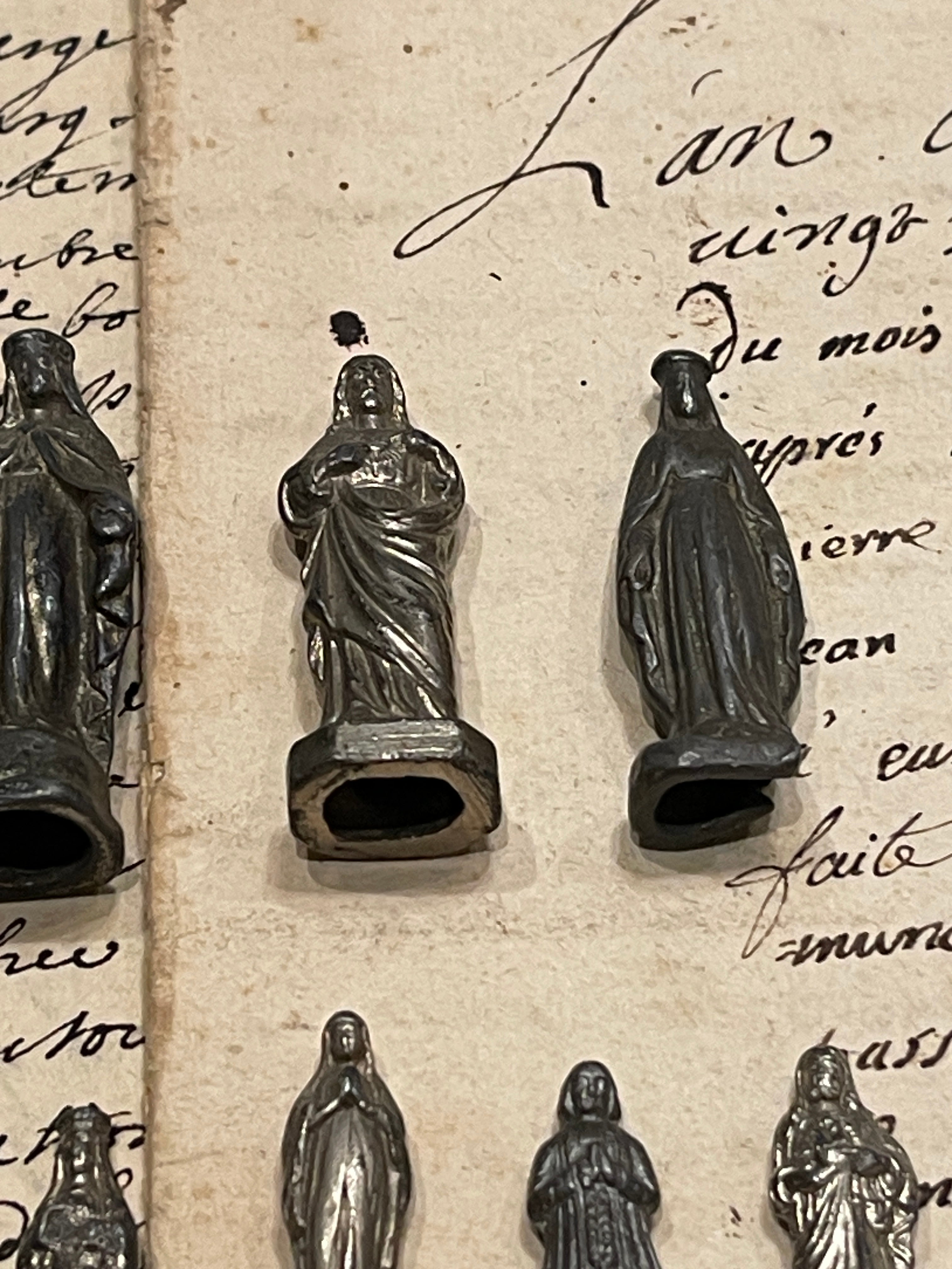 Antique and Vintage French Pocket Shrines
