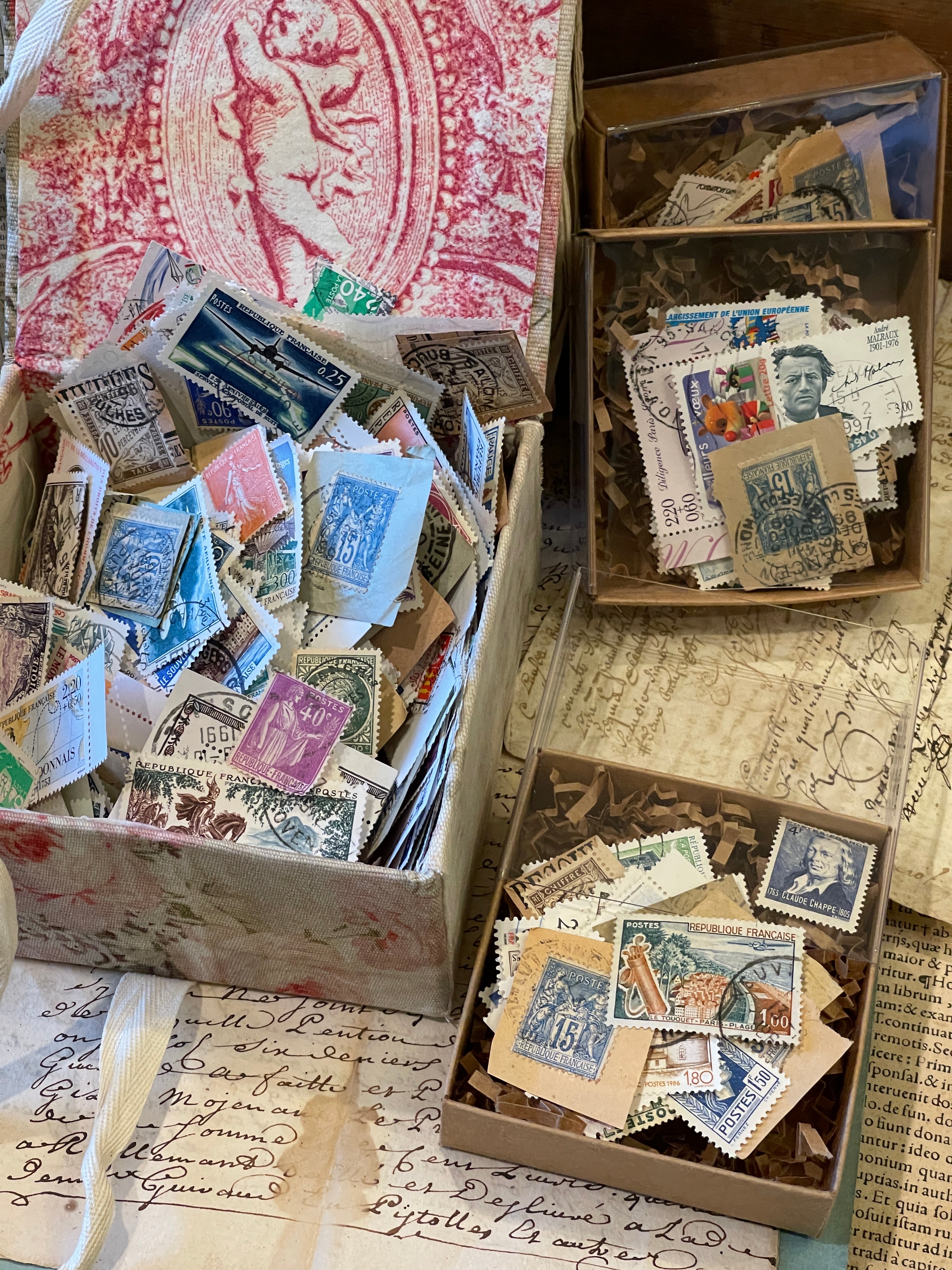 Collection of 50 French Stamps